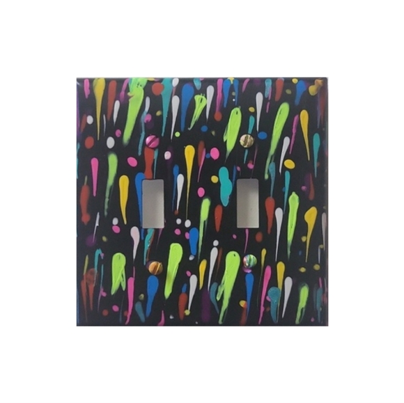 Hand Crafted | Wall Decor | Hand Crafted Abstract Design 2 Toggle Light ...